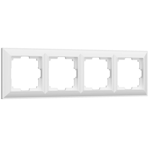 Рамка на 4 поста Werkel Fiore белый W0042201 4690389160424, купить в Минске по самой низкой цене