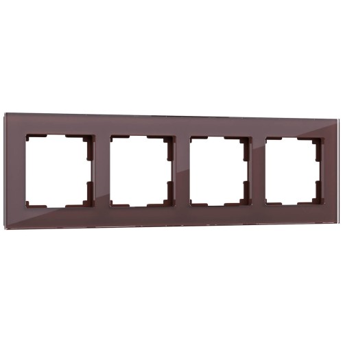 Рамка на 4 поста Werkel Favorit мокко W0041118 4690389160059, купить в Минске по самой низкой цене