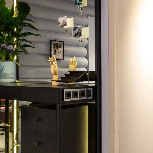 Рамка на 4 поста Werkel Diamant черный W0041208 4690389158841, купить в Минске по самой низкой цене