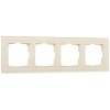 Рамка на 4 поста Werkel Favorit молочный W0041141 4690389183447, купить в Минске по самой низкой цене
