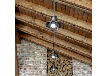 Уличный подвесной cветильник Elektrostandard Talli H GL 3002H черный a038483