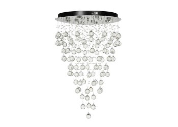 Каскадная светодиодная люстра Lucia Tucci Grappolo 1802.12 Silver