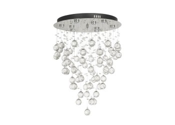 Каскадная светодиодная люстра Lucia Tucci Grappolo 1802.6 Silver