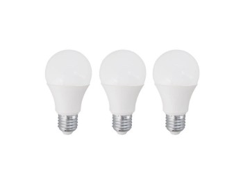 Набор светодиодных ламп (3 шт.) Eglo E27 12W 3000K опал 10269