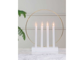 Подсвечник новогодний Eglo GLOSSY 410979