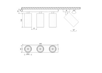 Основание для светильника SWG Mini-VL-M13-WH 004874