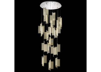 Каскадная светодиодная люстра Wertmark Hedda WE454.20.103