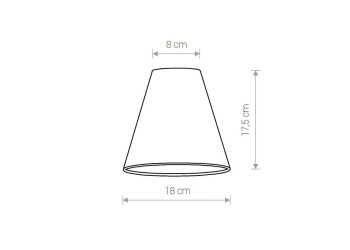 Абажур Nowodvorski Cameleon Cone S 8500
