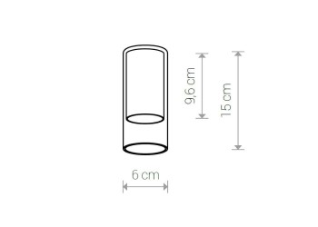 Плафон Nowodvorski Cameleon Cylinder S 8546