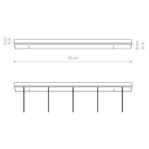 Основание для светильника Nowodvorski Cameleon Canopy B 780 8561, купить в Минске по самой низкой цене