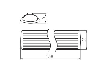 Линейный светильник Kanlux MEBA 4LED 2X120 PS 26961