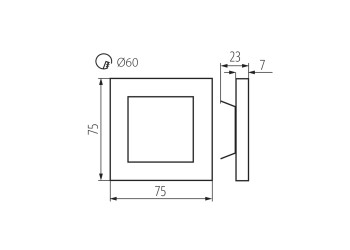 Подсветка для лестницы Kanlux Apus 32488