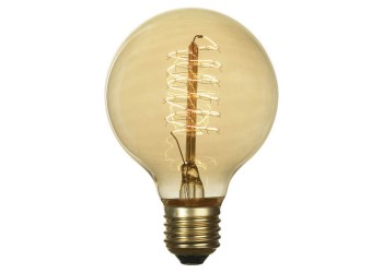 Лампа накаливания Е27 60W 2700K прозрачная GF-E-7125