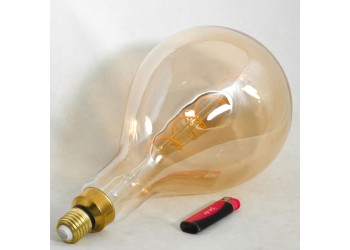 Лампа светодиодная Е27 4W 2200K янтарная GF-L-2101