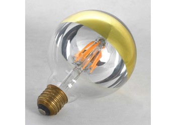 Лампа светодиодная Е27 6W 2200K золото GF-L-2107