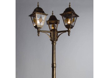Садово-парковый светильник Arte Lamp Berlin A1017PA-3BN