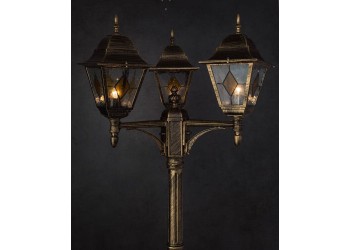 Садово-парковый светильник Arte Lamp Berlin A1017PA-3BN