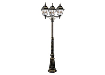 Садово-парковый светильник Arte Lamp Berlin A1017PA-3BN