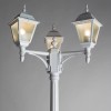Садово-парковый светильник Arte Lamp Bremen A1017PA-3WH, купить в Минске по самой низкой цене