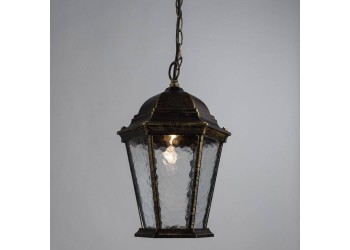 Уличный подвесной светильник Arte Lamp Genova A1205SO-1BN