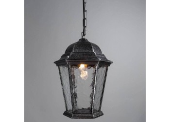 Уличный подвесной светильник Arte Lamp Genova A1205SO-1BS