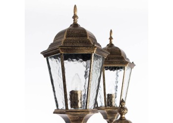 Садово-парковый светильник Arte Lamp Genova A1207PA-3BN