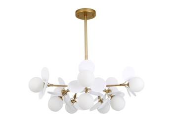 Подвесная люстра Arte Lamp Peacock A1369SP-10SG