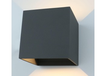 Уличный настенный светодиодный светильник Arte Lamp Rullo A1414AL-1GY