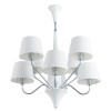 Подвесная люстра Arte Lamp A1528LM-8WH, купить в Минске по самой низкой цене