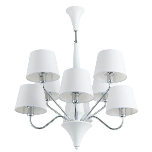 Подвесная люстра Arte Lamp A1528LM-8WH, купить в Минске по самой низкой цене