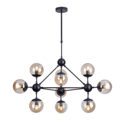 Подвесная люстра Arte Lamp Bolla A1664SP-10BK, купить в Минске по самой низкой цене