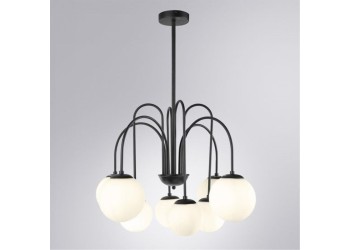 Подвесная люстра Arte Lamp Mebsuta A1675LM-8BK