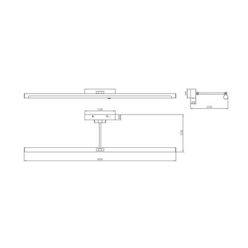 Подсветка для картин Arte Lamp Harrison A1716AP-1BK, купить в Минске по самой низкой цене