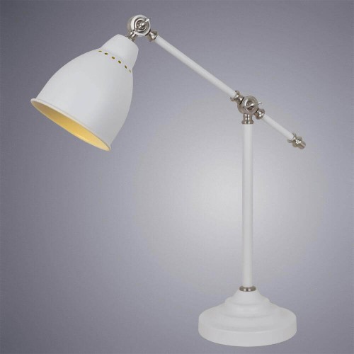 Настольная лампа Arte Lamp Braccio A2054LT-1WH, купить в Минске по самой низкой цене