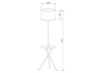 Торшер Arte Lamp Combo A2070PN-1BK