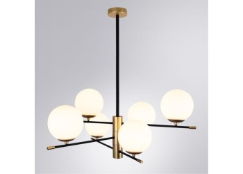 Подвесная люстра Arte Lamp Arkab A2225LM-6BK