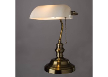 Настольная лампа Arte Lamp Banker A2493LT-1AB