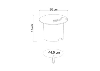 Ландшафтный светодиодный светильник Arte Lamp Piazza A3221IN-1BK