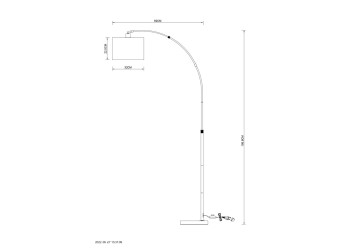 Торшер Arte Lamp Paolo A4060PN-1CC