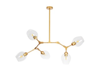 Подвесная люстра Arte Lamp Yuka A4103SP-5GO