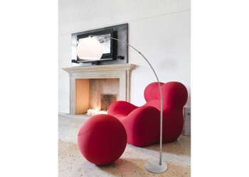 Торшер Arte Lamp Goliath A5822PN-1SS