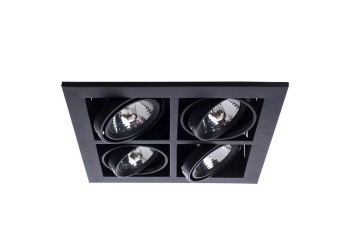 Встраиваемый светильник Arte Lamp Cardani A5930PL-4BK