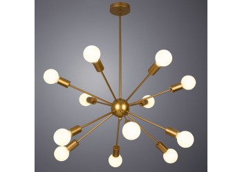 Подвесная люстра Arte Lamp Alastor A6702PL-12PB