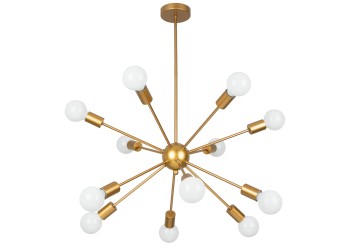 Подвесная люстра Arte Lamp Alastor A6702PL-12PB