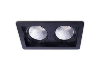 Встраиваемый светодиодный светильник Arte Lamp Privato A7018PL-2BK