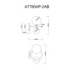Бра Arte Lamp Albus A7780AP-2AB, купить в Минске по самой низкой цене