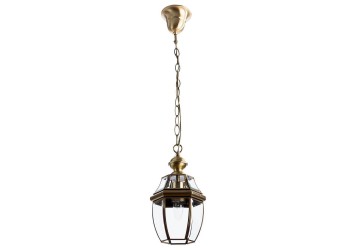 Уличный подвесной светильник Arte Lamp Vitrage A7823SO-1AB