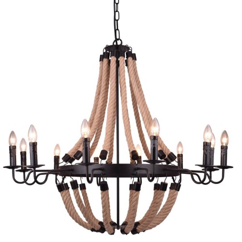 Подвесная люстра Arte Lamp Marsiglia A8956LM-12BK, купить в Минске по самой низкой цене