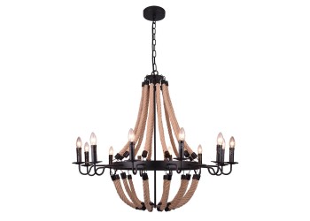 Подвесная люстра Arte Lamp Marsiglia A8956LM-12BK