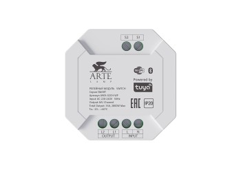 Релейный модуль Arte Lamp SMART A90S-02CH-WF